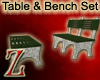 [Z]Table & Bench Set