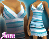 ANN Flora Stripe BLUE