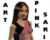 ART Pink Saree