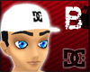 [B] White DC Cap