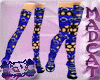 Raver Blue Wrap Boots