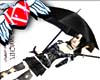 black & gray umbrella