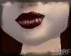 Darkred lipgloss AS doll