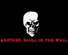 Skull in the wall