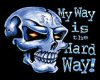 hard way sticker