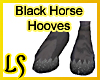 Glow Black Horse Hoof F