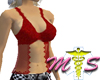 Red Babydoll Top