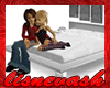 (L) Modern Bed w/6 Poses