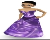 purple gown