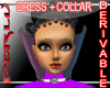 (PX)Derivable Full Gothic Dress 