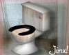 Toilet - Black Seat