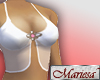 Silver Flower Halter