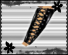 *S* PVC Armbands Black