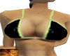 Yellow/Black Bikini Top