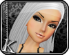 [K] White Layla Hair