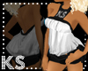 {K} KS Bling White Fit