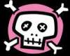 Pink skull