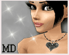 *MD*Rhinestone Heart