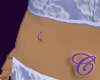 Purple Belly Ring