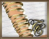 TC~ Gold Metalic BangelR