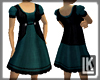 Turquoise Jacket Dress