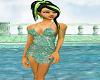 Emerald Paradise Chemise