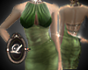 LIZ green ebony dress