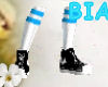 *BIA* blue soccer sox