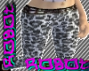 [R] Grey Leopard Skinnys