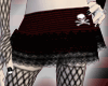 SkullSkirtRed