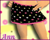 ANN BnaSplt Skirt BLK