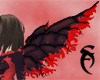 Red Punk Funky Wings