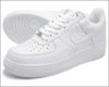 all white AF1