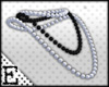 [E] Tri-Strand Wht/Blk