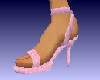Pink Sparkle Spike Heel