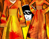 Flames Kimono