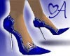 Sapphire Scalloped Spike