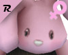Bunny  Bun Pink