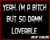 Loveable Bitch