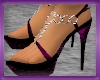 [LC] Purple Satin Heels