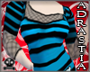 *PlusSize*Teal/Black Set