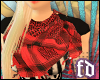 $FD!~ red square scarf