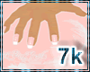 7k Baby Pink Manicure
