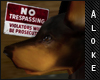*AK* Doberman w/ball