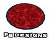 PB Red Dragonfly Rug