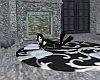 Antigue Fireplace & Rug