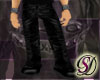 Leather pants and shoes