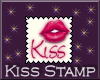 Kiss Stamp Sticker