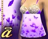 Flowers Purple Jewel Top