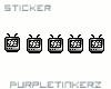 Blinking Colorful Tv's